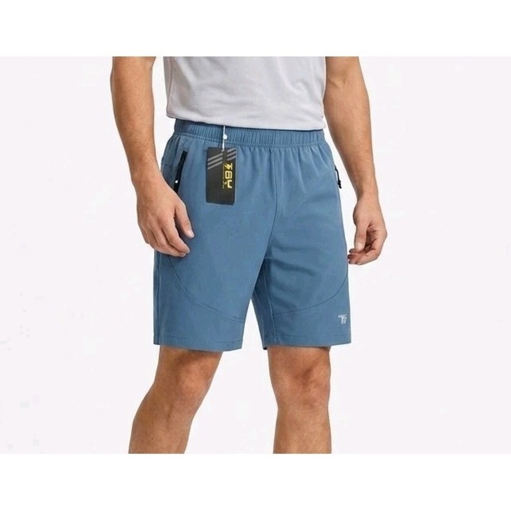 TBY Shorts Outdoor Sports‎ Mens Breathable Water Resistant with Zip Pocket Sz S